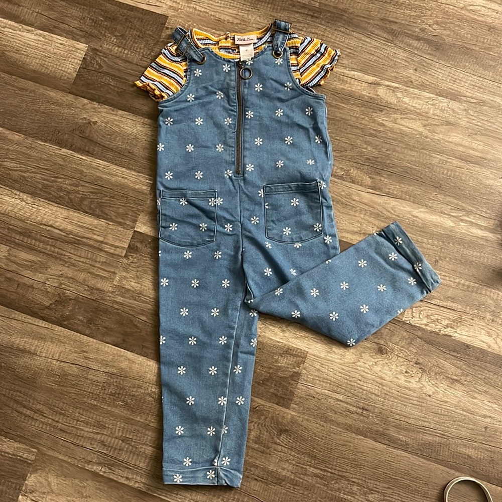 Brand Little Lass. Toddler girl, overall. Size 4T.